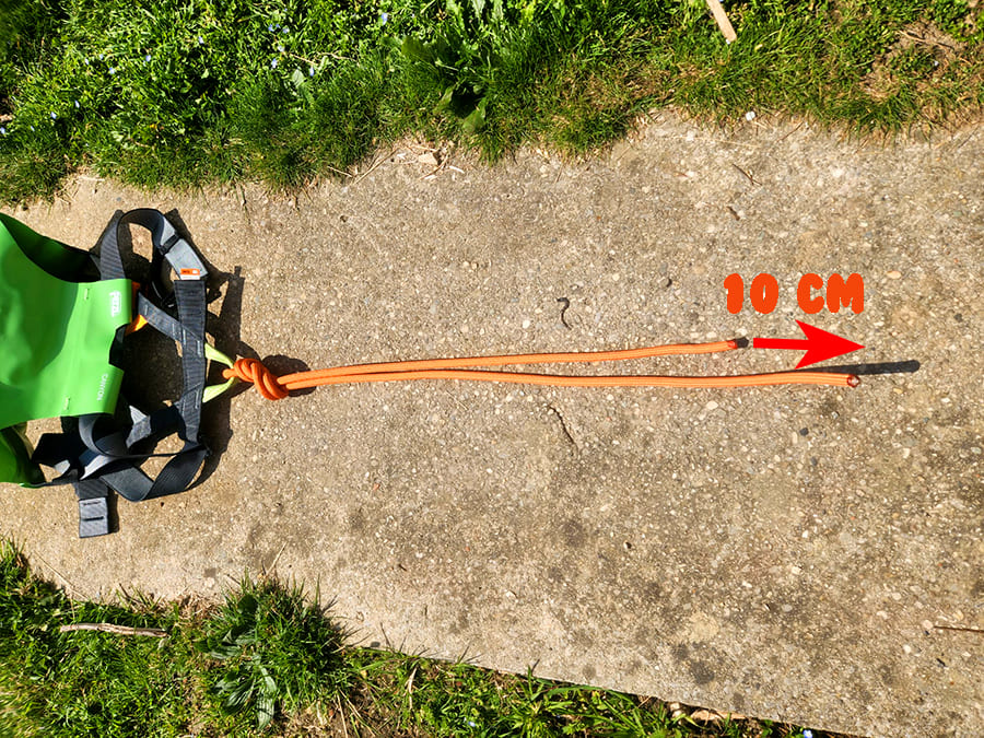 longueur brins longe double réglage